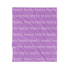 PERSONALIZED NAME BLANKET - LIGHT FONT - TROPICAL LILAC