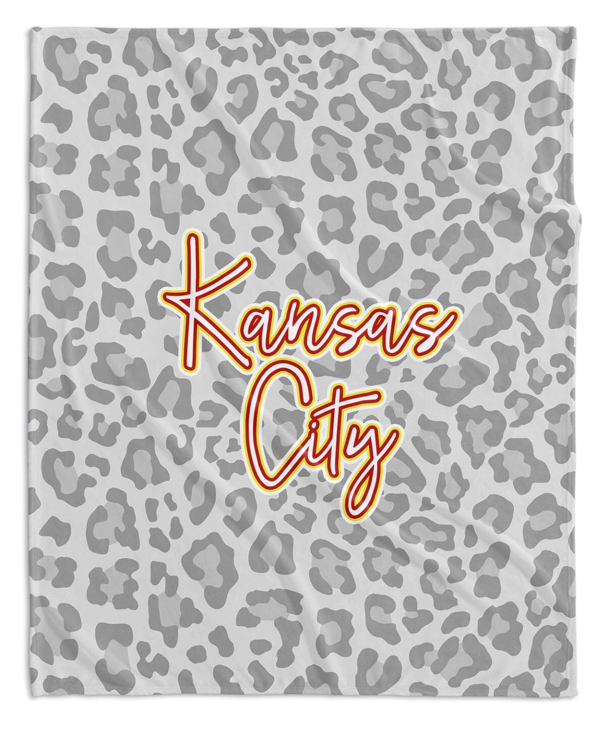 Kansas City Leopard Blanket
