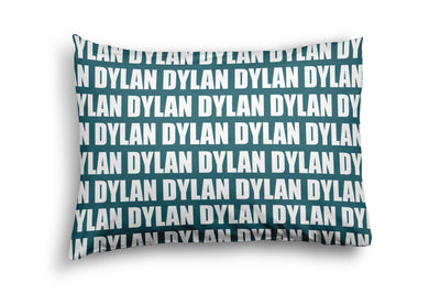 PERSONALIZED NAME PILLOW SHAM - BOLD (JEWEL COLOR OPTIONS)