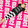 PERSONALIZED NAME BLANKET - BOLD (ALL COLOR OPTIONS)