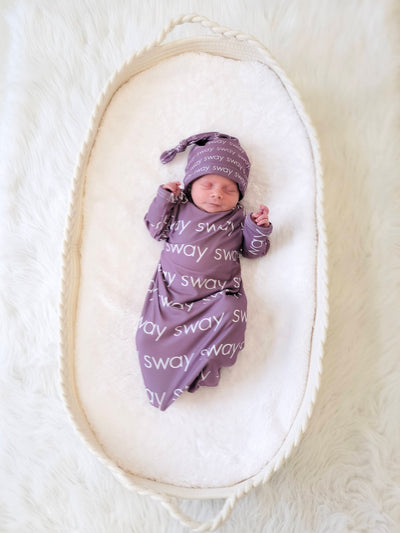 Personalized Knotted Newborn Hat