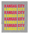 Kansas City Vertical Repeat Blanket