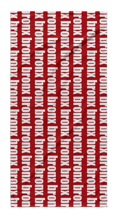 PERSONALIZED REPEAT BEACH TOWEL - BOLD
