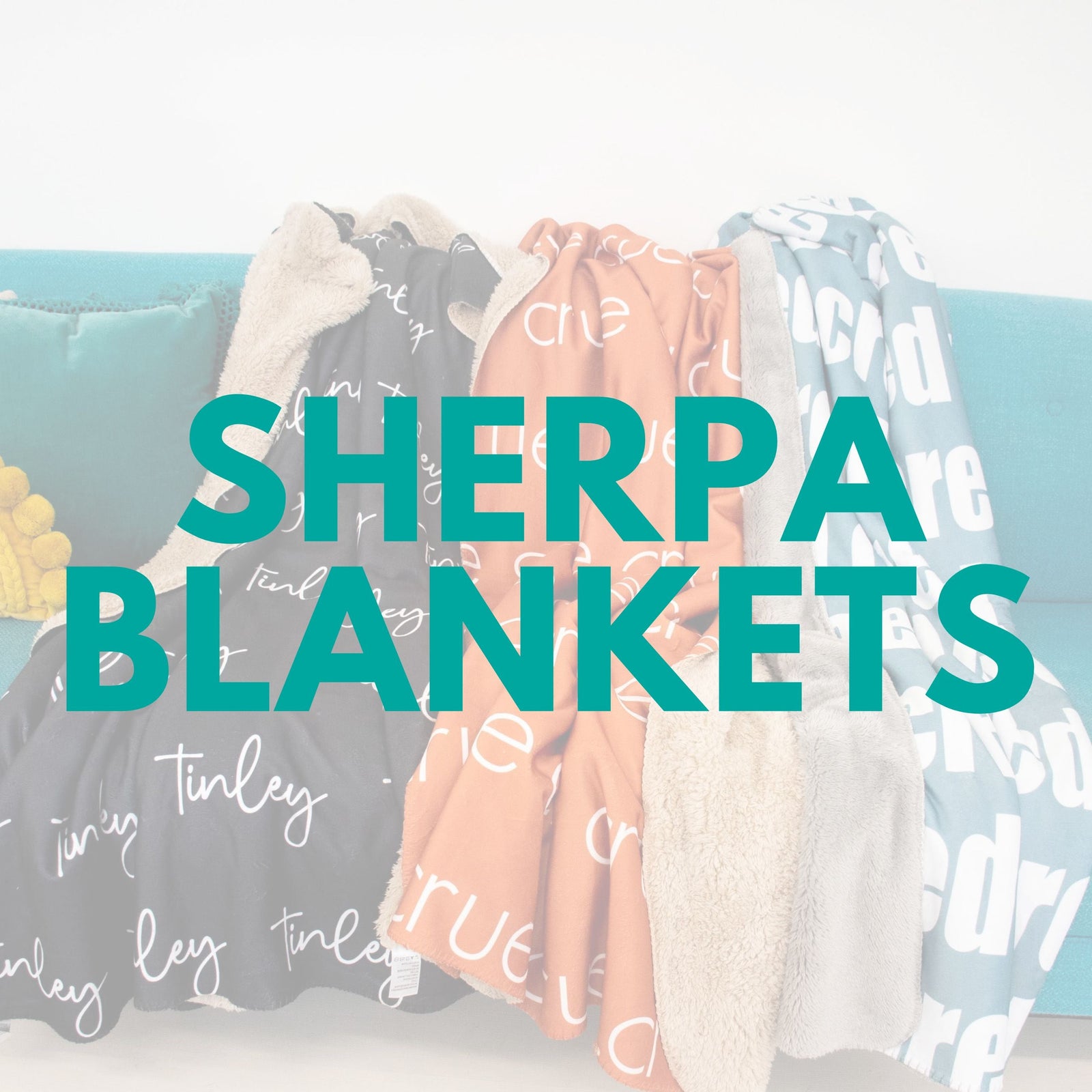 Sherpa Back Blankets