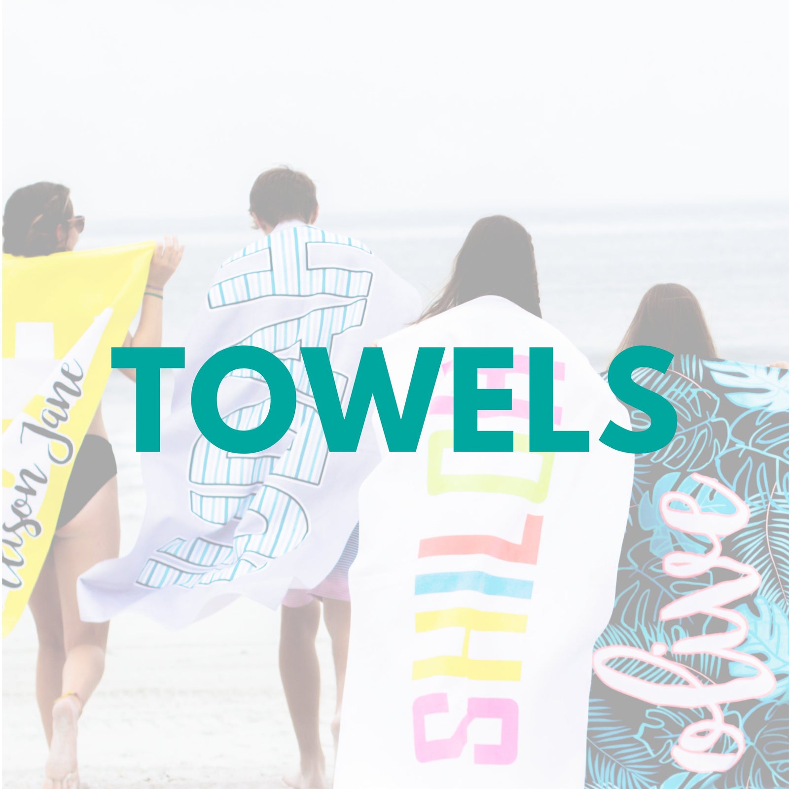 PERSONALIZED BEACH TOWELS