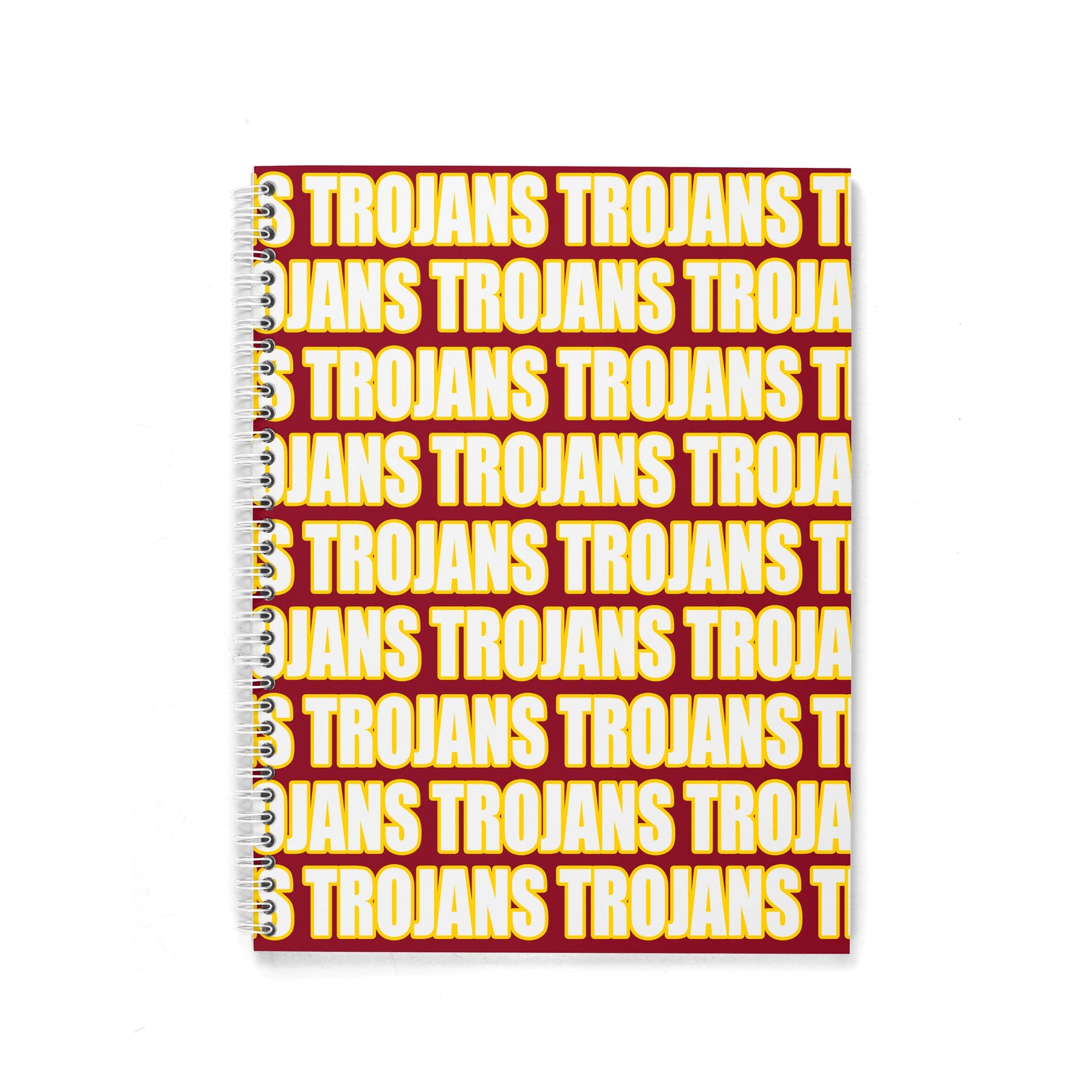 BOLD REPEAT MASCOT PERSONALIZED SPIRAL NOTEBOOK (US ONLY)