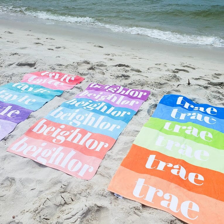 COLOR SWATCH PERSONALIZED  PREMIUM TOWEL