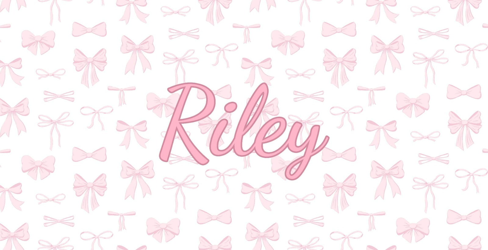 BOW PATTERN PERSONALIZED PREMIUM PREMIUM TOWEL