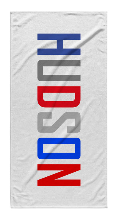 PERSONALIZED LETTERS PATRIOTIC PREMIUM TOWEL