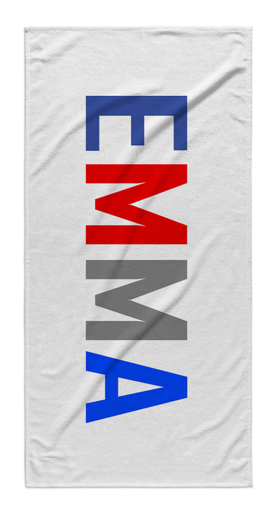PERSONALIZED LETTERS PATRIOTIC PREMIUM TOWEL
