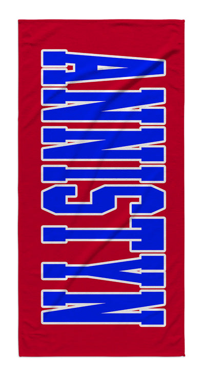 PERSONALIZED ATHLETIC PATRIOTIC PREMIUM TOWEL