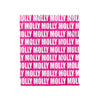 PERSONALIZED NAME BLANKET - BOLD FONT - PINK