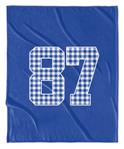 NEW GAME DAY COLLECTION - GINGHAM NUMBER