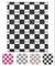 MODERN CHECKERED NAME PERSONALIZED BLANKET