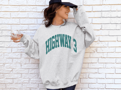 Fall 2024 Highway 3 Logo Crewneck Sweatshirt