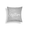 HOUSEHOLD FAMILY THROW PILLOW (COVER ONLY)