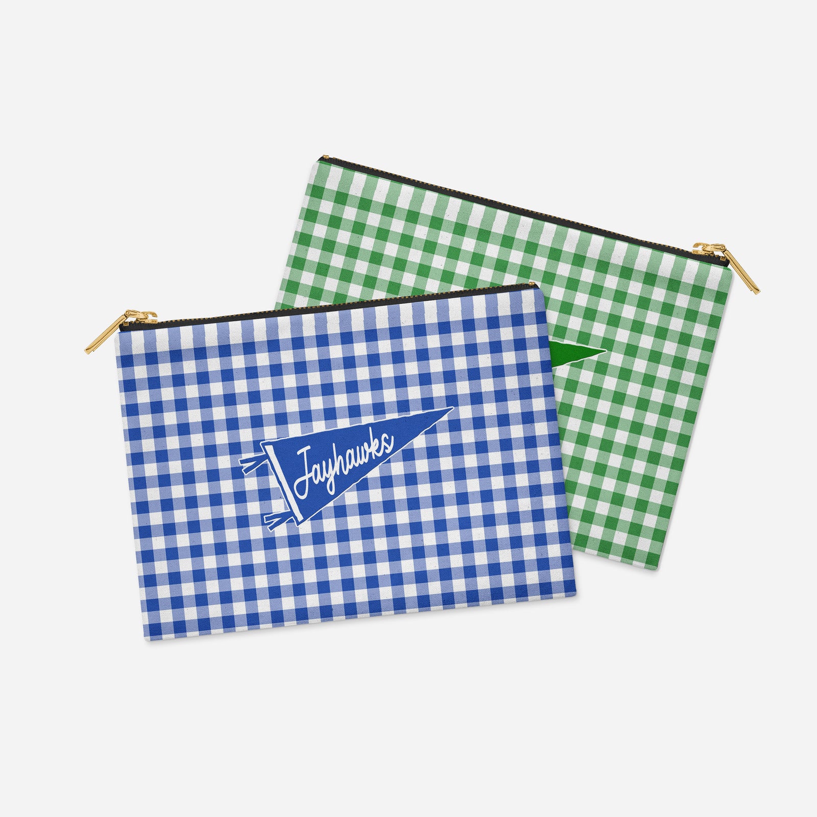 NEW GAME DAY COLLECTION - CUSTOM GINGHAM PENNANT