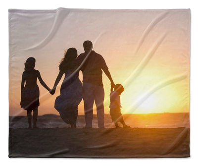 Custom Photo Blanket - Horizontal