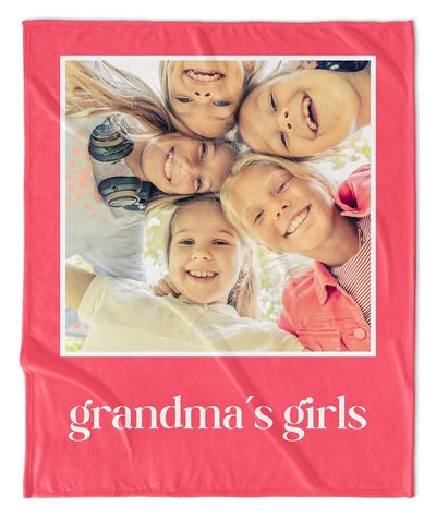 Simple Frame Photo Blanket