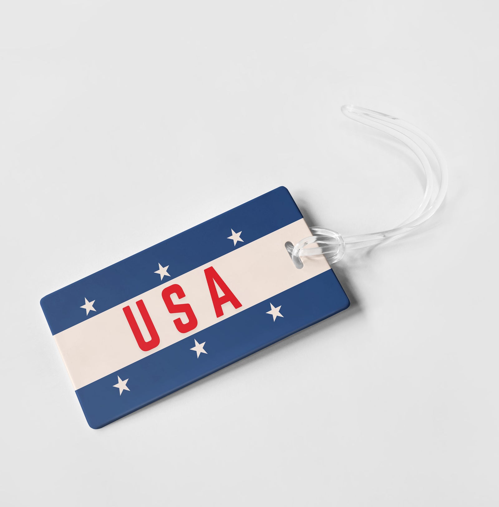 STARS & STRIPES PATRIOTIC PERSONALIZED BAG / LUGGAGE TAG