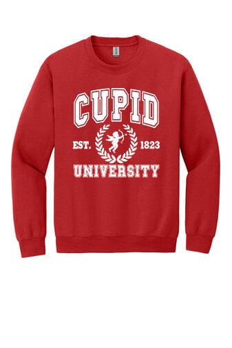 Cupid University Valentine Collection Crewneck