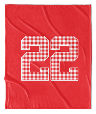 NEW GAME DAY COLLECTION - GINGHAM NUMBER