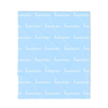 PERSONALIZED NAME BLANKET - SCRIPT - LIGHT BLUE