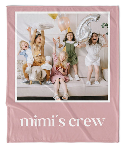 Simple Photo Blanket- Jewel