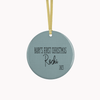 Baby's 1st Christmas Name Ornament