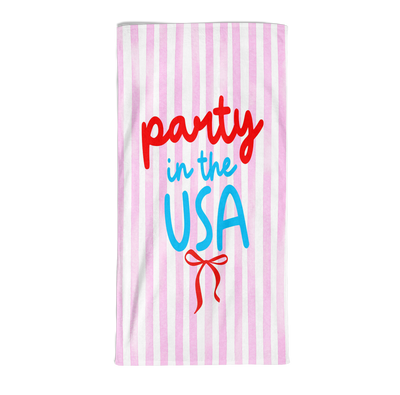 PERSONALIZED AMERICA VARIETY PREMIUM BEACH TOWEL