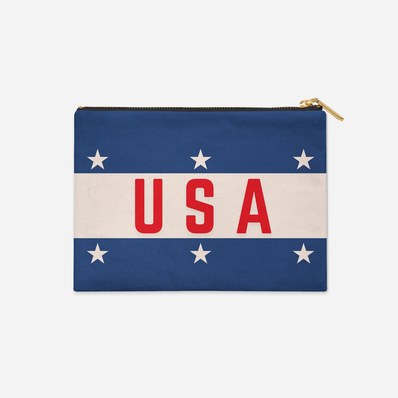 PERSONALIZED ACCESSORY BAG FLAT – STARS & STRIPES