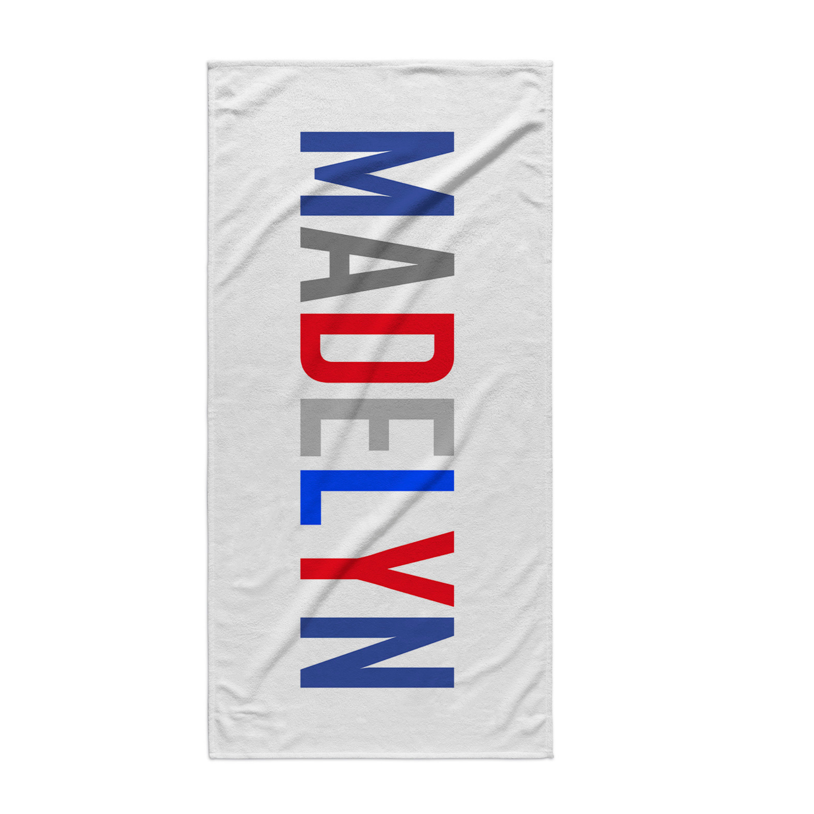 PERSONALIZED LETTERS PATRIOTIC PREMIUM TOWEL