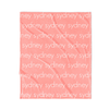 Copy of PERSONALIZED NAME BLANKET - LIGHT FONT - TROPICAL CORAL REEF
