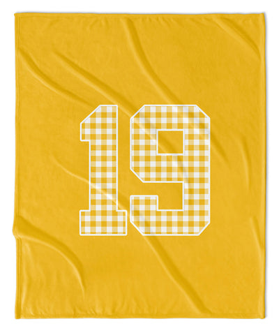 NEW GAME DAY COLLECTION - GINGHAM NUMBER