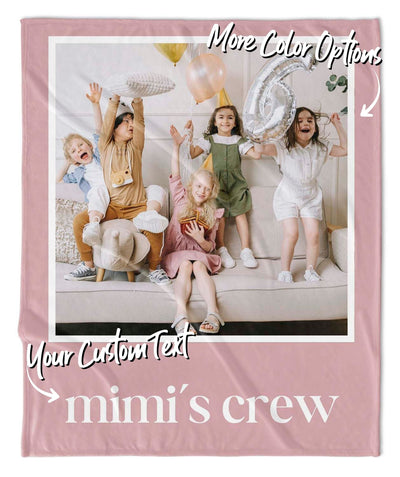 Simple Frame Photo Blanket