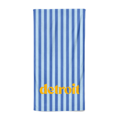 CABANA STRIPE PERSONALIZED PREMIUM TOWEL
