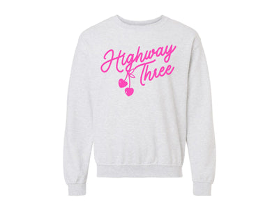 Retro Highway 3 Logo Crewneck Sweatshirt