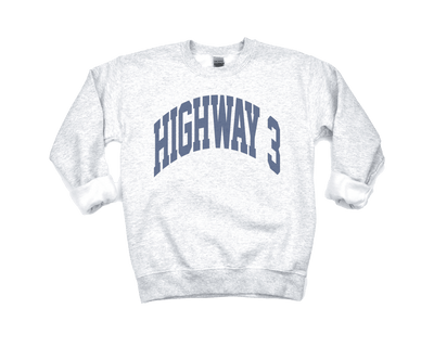 Fall 2024 Highway 3 Logo Crewneck Sweatshirt