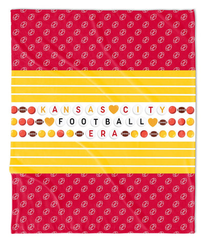 KANSAS CITY FOOTBALL Era Blanket 2