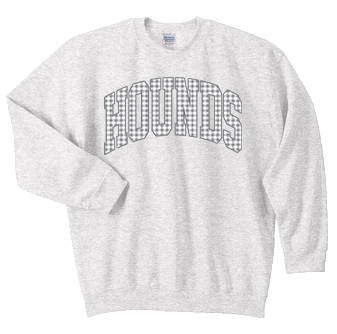 NEW GAME DAY COLLECTION - MASCOT GINGHAM CREWNECK