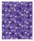 Purple KSU Football Blanket
