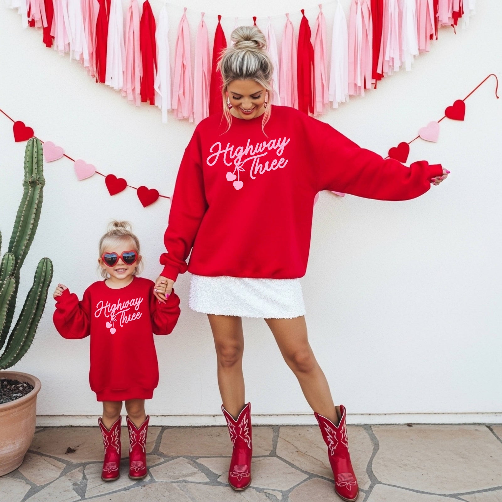 Retro Highway 3 Logo Crewneck Sweatshirt