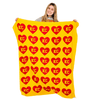 KC Hearts Blanket
