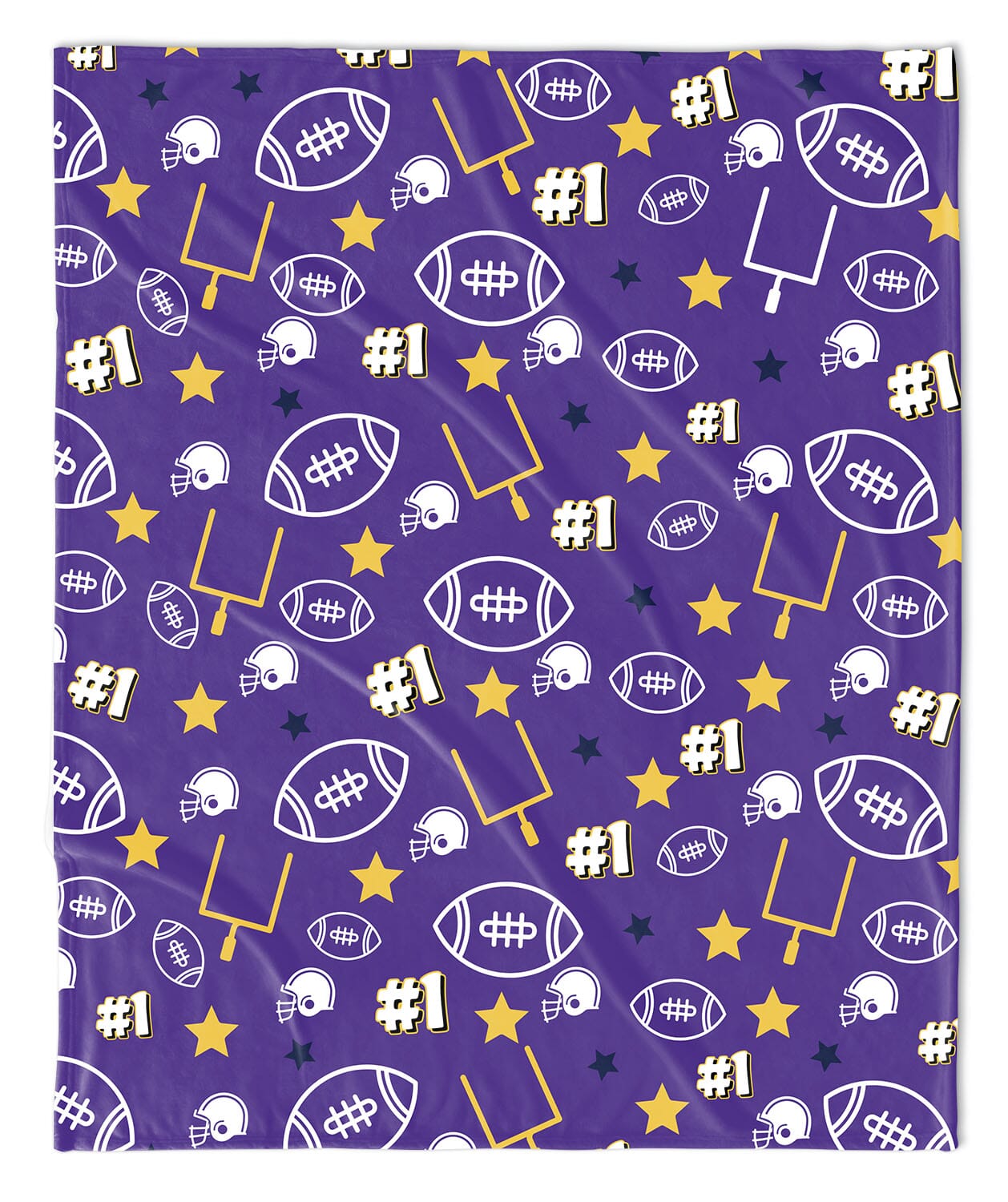 Purple and best sale yellow blanket