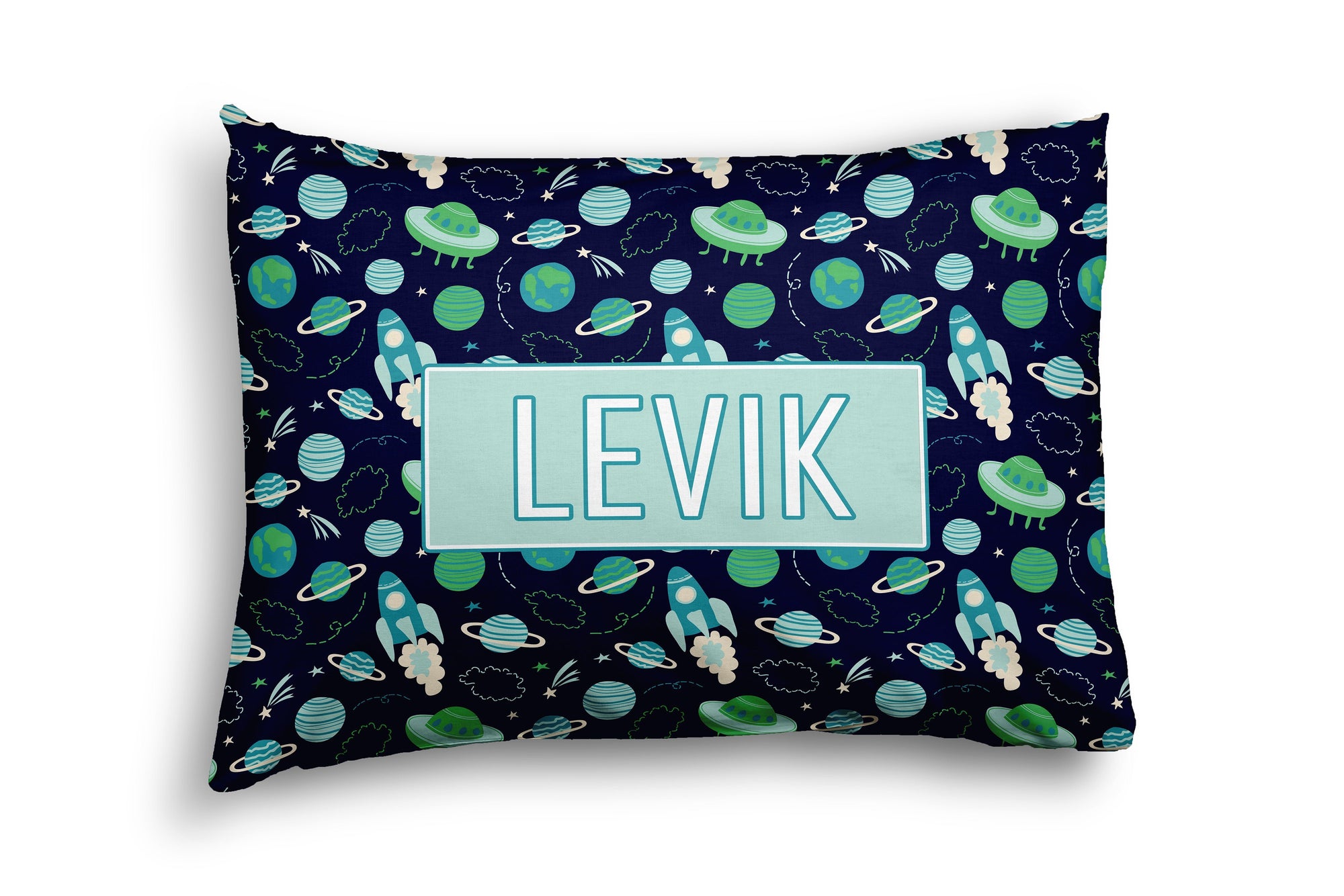 THE SKY IS THE LIMIT SPACE PERSONALIZED PILLOW SHAM