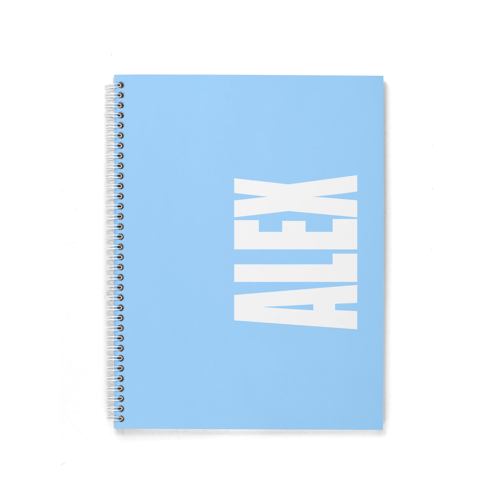 SOLID BOLD SPIRAL NOTEBOOK