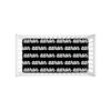 PERSONALIZED MODERN REPEAT CRIB SHEET - RETRO CURSIVE