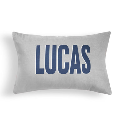 BOLD SHADOW PERSONALIZED LUMBAR THROW PILLOW