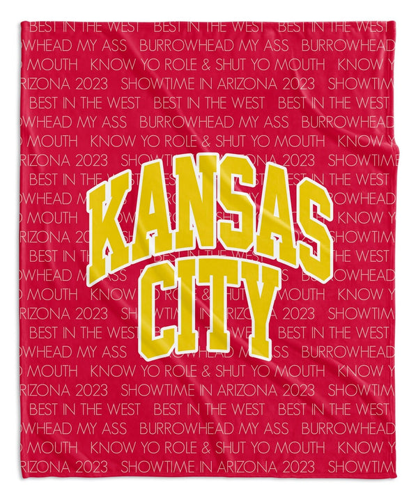 Kansas City Commemorative Fan Blanket Highway 3