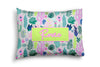 TROPICAL PARADISE GRAY PERSONALIZED PILLOW SHAM